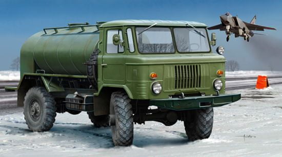 Trumpeter maketa-miniatura Russian GAZ-66 Oil Tanker • maketa-miniatura 1:35 traktorji • Level 4