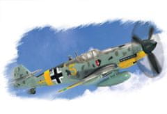 Hobbyboss maketa-miniatura Bf 109 G-2 • maketa-miniatura 1:72 starodobna letala • Level 2