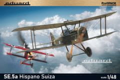 EDUARD maketa-miniatura SE.5a Hispano Suiza • maketa-miniatura 1:48 starodobna letala • Level 4