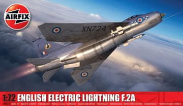 Airfix maketa-miniatura English Electric Lightning F2A • maketa-miniatura 1:72 novodobna letala • Level 3