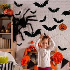 Korbi Halloween Viseča Dekoracija: 15x Netopirjev