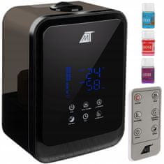 Malatec 220V LED aromaterapevtski vlažilec zraka difuzor LCD touch 4,5L