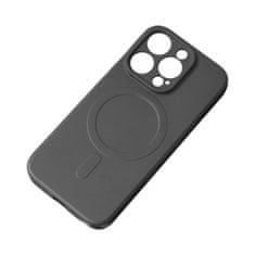 MG Silicone Magsafe ovitek za iPhone 14 Pro, črna