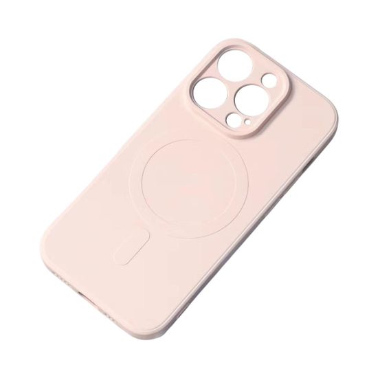 MG Silicone Magsafe ovitek za iPhone 14 Pro Max, roza