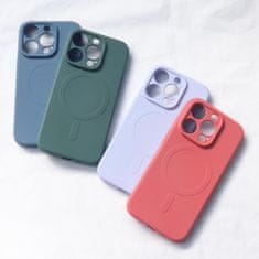 MG Silicone Magsafe ovitek za iPhone 14 Pro, črna