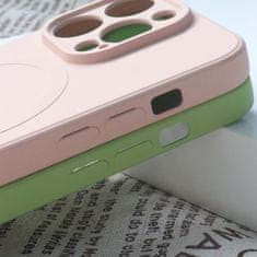 MG Silicone Magsafe ovitek za iPhone 14 Pro, črna