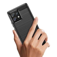 MG Carbon ovitek za Motorola Edge 40 Pro, črna