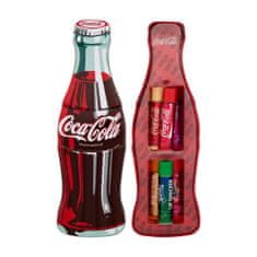 Lip Smacker Coca-Cola Vintage Bottle Set balzam za ustnice 6 x 4 g + pločevinasta škatlica