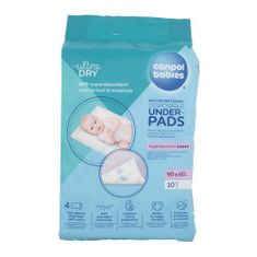 Canpol babies Ultra Dry Multifunctional Disposable Underpads previjalne podloge za enkratno uporabo 10 kos