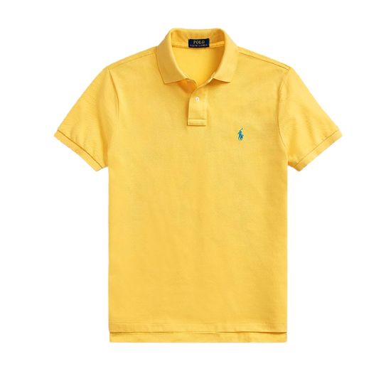 Ralph Lauren Majice rumena XS Polo Slim Fit Mesh