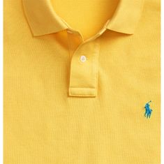 Ralph Lauren Majice rumena XS Polo Slim Fit Mesh