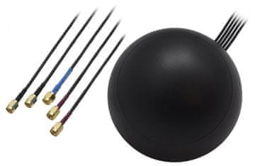 Teltonika strešna COMBO antena LTE/GPS/WIFI MIMO, priključki SMA