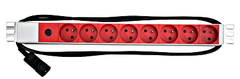 Bachmann Napajalna plošča PDU 19", 8xCSN, 1xC14, 10A, 1U, 2m kabel