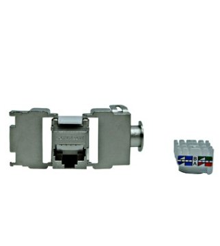 Schrack Keystone modul RJ45, zaščiteni, Cat.6, samostenski, SFA