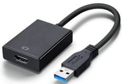 PremiumCord Adapter USB 3.0 na HDMI z zvokom