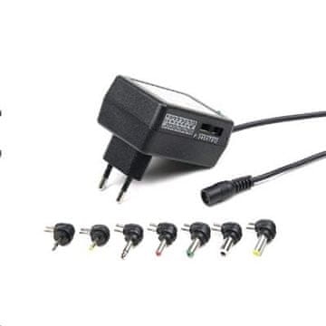 Energenie GEMBIRD Univerzalni AC-DC adapter EG-MC-008, 12 W, 7 priključkov
