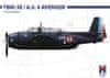 Hobby2000 maketa-miniatura Grumman TBM-3E/A.S.4 Avenger • maketa-miniatura 1:72 starodobna letala • Level 3