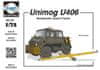 PlanetModels maketa-miniatura Unimog U406 DoKa Military Airport Tug + AERO • maketa-miniatura 1:72 tovornjaki • Level 5