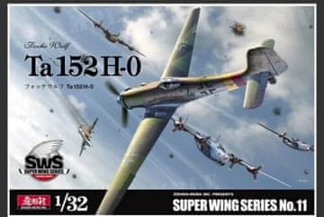Zoukei-Mura maketa-miniatura Focke-Wulf Ta 152H-0 • maketa-miniatura 1:32 starodobna letala • Level 4