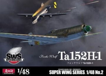 Zoukei-Mura maketa-miniatura Focke Wulf Ta 152H-1 • maketa-miniatura 1:48 starodobna letala • Level 4
