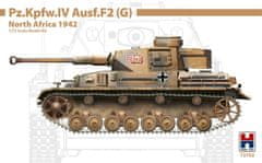 Hobby2000 maketa-miniatura Pz.Kpfw.IV Ausf.F2 (G) North Africa 1942 • maketa-miniatura 1:72 tanki in oklepniki • Level 3