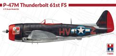 Hobby2000 maketa-miniatura P-47M Thunderbolt 61st FS • maketa-miniatura 1:72 starodobna letala • Level 3