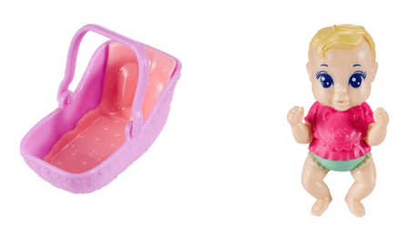  Zuru Sparkle Girlz set z dojenčkom, 27 cm