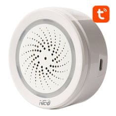 slomart wifi alarmna sirena neo nas-ab02wt z merjenjem temperature in vlage tuya