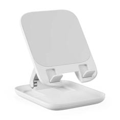 BASEUS Zložljivo stojalo za tablični računalnik Baseus Seashell (belo)