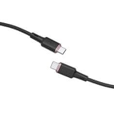 AceFast Kabel USB-C na USB-C C2-03 1,2 m (črn)