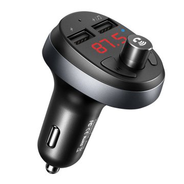 slomart avtomobilski polnilec z mcdodo fm oddajnikom cc-6880 bt5.1, 2xusb