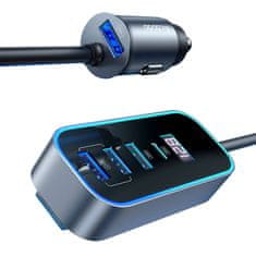 slomart avtomobilski polnilec mcdodo cc-1900 107w 4usb+1c