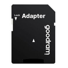 slomart pomnilniška kartica goodram irdm microsd 128gb + adapter (ir-m2aa-1280r12)