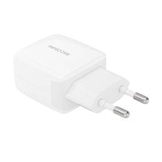 slomart omrežni polnilec 25w pd ricomm rc251 eu, 1xusb-c + usb-c kabel 2,1m