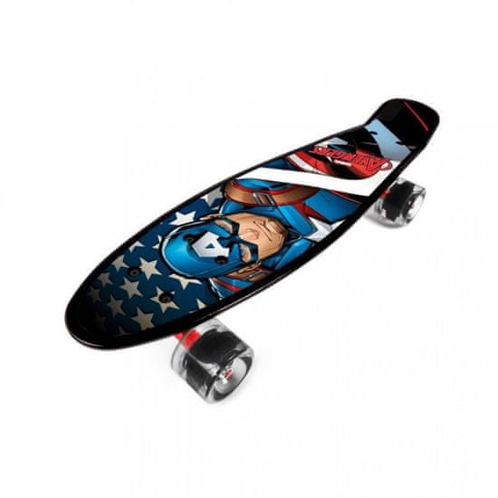 Seven Skateboard fishboard Avengers Captain America