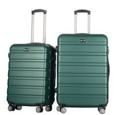 Aga Travel Komplet potovalnih kovčkov MR4660 Temno zelena