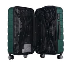 Aga Travel Set potovalnih kovčkov MR4659 Temno zelena