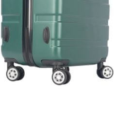 Aga Travel Potovalni kovček MR4661 Temno zelena