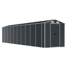 Vidaxl Vrtna lopa antracit 191x895x198 cm pocinkano jeklo