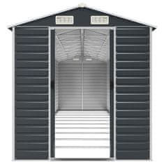 Vidaxl Vrtna lopa antracit 191x895x198 cm pocinkano jeklo