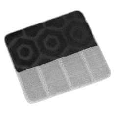 BANY 60x50 cm - brez izreza - 60x50 cm - črtasto siva, črna
