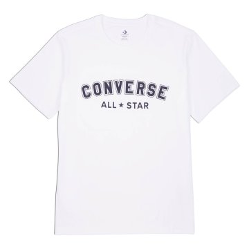 Converse Majice bela Go-to All Star Standard Fit T-shirt Unisex