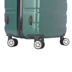 Travel Set potovalnih kovčkov MR4659 Temno zelena