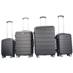 Aga Travel Komplet potovalnih kovčkov MR4659 Black