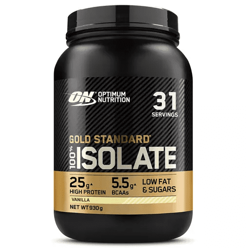 Optimum nutrition Gold Standard 100% Isolate - izolat sirotkinih proteinov, 930g