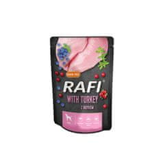 RAFI Rafi mokra hrana za odrasle pse vseh pasem s puranom, 300 g vrečka