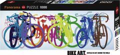 Heye Panoramska sestavljanka Bike Art: 1000 kosov