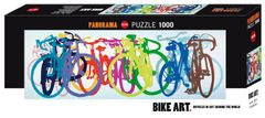 Heye Panoramska sestavljanka Bike Art: 1000 kosov