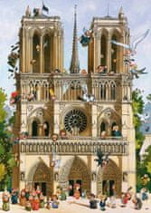 Heye Puzzle Cartoon Classics: naj živi Notre Dame 1000 kosov