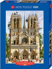 Heye Puzzle Cartoon Classics: naj živi Notre Dame 1000 kosov